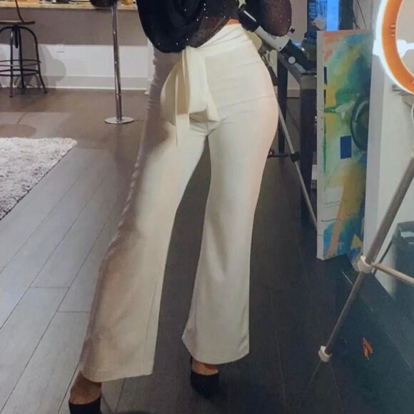 Windsor Pants - Windsor Women's White and Cream Trousers